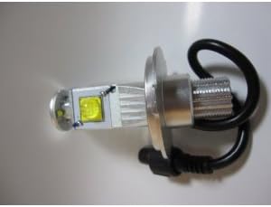 Super beauty white brightness amplification (two LED chips often) LED headlight lamp 30W 2nd Generation CREE H4 Hi / Lo 6000K 2000LM (LO1800LM) 12V CANBUS canceller built-in left and right each one / set fog lamp JAN co - with de [parallel import goods ]