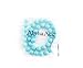 10mm light blue turquoise round beads 16