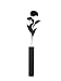 �s���ԁE�ԕr�tF-style vase Dahlia�i�_���A�j