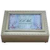 60th Wedding Anniversary Keepsake Music Box - Unique Gift for Diamond Wedding Anniversary