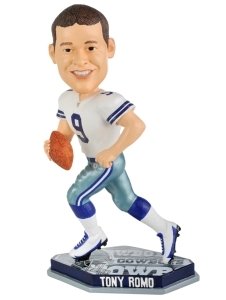 Dallas Cowboys Tony Romo Forever Collectibles Thematic Base Edition Bobble Head