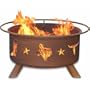 Patina Lone Star Texas Fire Pit