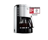 Melitta Look de Luxe Kaffeemaschine Edelstahl/schwarz