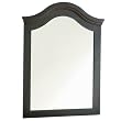 South Shore 3877146 Mountain Lodge Collection Mirror, Ebony