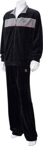 Fila Velour Chest Stripe Man's Tracksuit On Sale