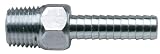 Moeller Marine Aluminum Fuel Line Hose Barb (1/4' NPT x 1/4')