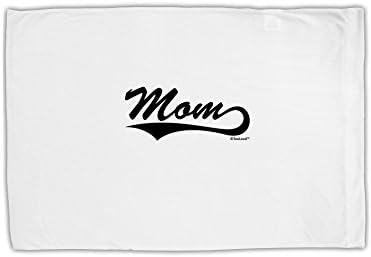 TooLoud Mom - Sports Tail Script Standard Size Polyester Pillow Case