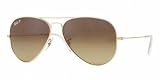 Brandname Ray-Ban RB8041 001 Aviator Titanium Sunglasses by Luxottica