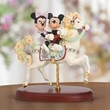 LENOX DISNEY MICKEY'S CAROUSEL ROMANCE FIGURINE