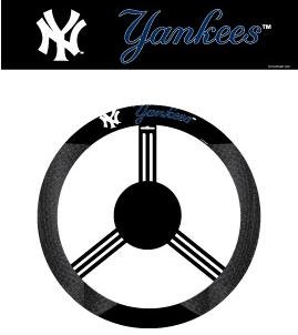 NEW YORK YANKEES MESH STEERING WHEEL COVER