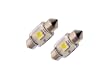 Halo Automotive White Super LED 31mm Wedge Bulb - Twin Pack
