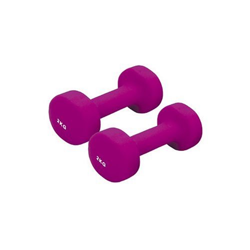 Schmidt Sportsworld Neopren Hantelset 2 x 2,0 Kg Lila Preisvergleich