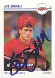 Joe Siddall, Harrisburg Senators - Expos Affiliate, 1991 Line Drive Pre-Rookie Autographed Card