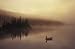 Wallmonkeys Peel and Stick Wall Decals - Fishing, Little Charlotte Lake, Chilcotin Region, British Columbia, Canada. - Removable Graphic