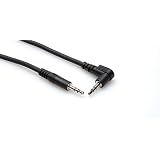 Hosa CMM-105R 5-Feet Stereo Mini Male to Stereo Angled Mini Male Cable