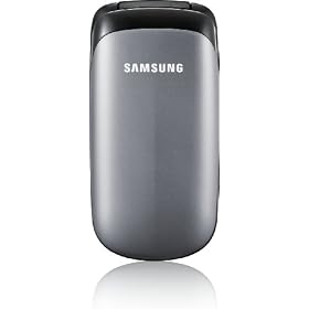 Samsung GT E1150 - Mobile phone - GSM - folder (flip) - titanium silver