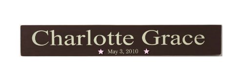 Classic Baby Custom Wood Sign