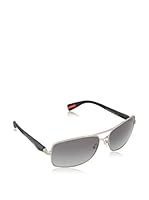 Prada Sport Gafas de Sol Mod. 50Os Sunqfp3M1 Plateado / Negro