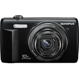 Olympus VR-340 16 Megapixel Compact Camera - Black