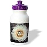Jerry Funk Photo Artisan Flowers - Decorative colorful garden botanic classic plant SW Southwest Desert cactus white gold flower - Water Bottles