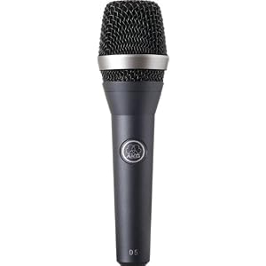 AKG C5 Professional condenser mic for lead and backing vocals on stage by