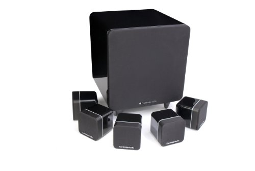 Cambridge Audio Minx S315 5.1 Home Cinema System, High Gloss Black Cambridge Audio Minx S315 5.1 Home Cinema System, High Gloss Black