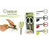 Ciseaux 5 lames pour herbes aromatiquespar GENERIQUE