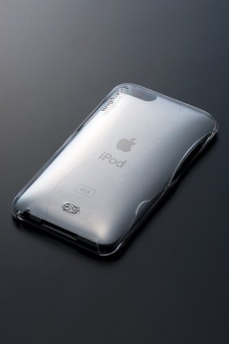 Simplism iPod touch 2nd 用クリスタルシェル クリア 透明感のあるポリカーボネート製 Crystal Shell foriPod touch 2nd   TR-CSTC2-CLのサンプル画像