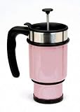 Planetary Design Double Shot Travel French Press Mug Pink