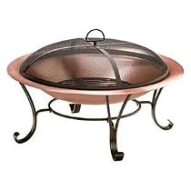 Coleman 30" Round Copper Fireplace