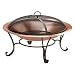 Coleman 30" Round Copper Fireplace