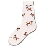 For Bare Feet Beagle Poses Socks