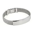 Buy Bling Jewelry Stainless Steel Cable Bangle Bracelet - Engravable... by Bling Jewelry