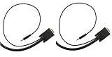 Pro-Techgroup(TM) 15ft Premium VGA / SVGA with Audio Double Shielded UL2919 Listed cable for VGA, SVGA, SXGA, UXGA monitor, Projector, TV, Video Splitter and more - integrated 3.5mm Audio cable (2ft long on each end)