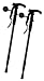 This ultra lightweight aluminium alloy hiking stick incorporates an adjustable for added convenience. Suitable for Walking, Hiking, snowshoeing, backcountry snowboarding, alpine climbing, telemark skiing and more.