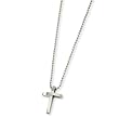 Stainless Steel Cross Pendant Necklace