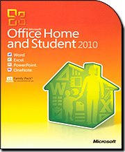 Microsoft Office 2010 Home & Student 32/64-bit 3 User Office Suite Complete Product