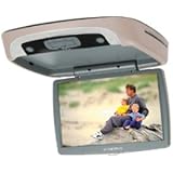 Audiovox VOD102 10.2-Inch LCD Overhead Monitor with Integrated DVD Player (Pewter)