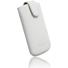 Krusell Leder Etui  f�r Samsung S5260 Star II wei�