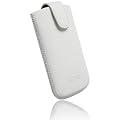 Krusell Leder Etui  f�r Samsung S5260 Star II wei�