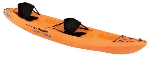 Ocean Kayak Malibu Two XL Tandem Sit-On-Top Recreational Kayak (13 Feet 4-Inches/Sunrise)