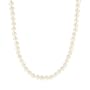 White Freshwater Cultured A Quality 6.5-7mm Pearl Necklace, 20"