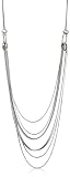 Nine West Spheres of Influence Silver-Tone Layered Necklace, 36