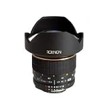 Rokinon 14mm F2.8 Ultra Wide Angle Lens with Automatic Chip for Nikon (Black)