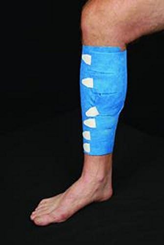 DSS Tapeless Medical Long Leg Wrap Dressing Holder Medium, Reusable, Non-Adhesive Dressing System