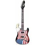 Italia Freebird Electric Guitar - US Flag Design
