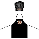 Cincinnati Bengals NFL Barbeque Apron and Chef's Hat