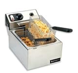 Vollrath - Anvil 40705 10 lb Commercial Electric Fryer W/Twin Baskets - 110V
