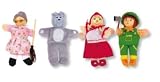Tellatale Red Riding Hood Finger Puppet Set