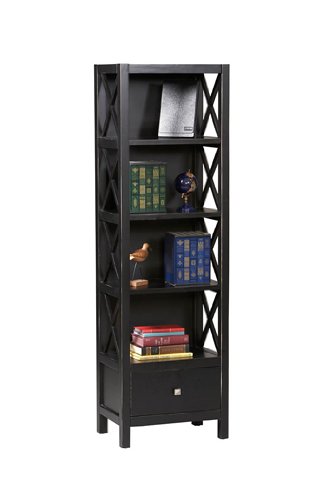 ANNA NARROW 5 SHELF BOOKCASE